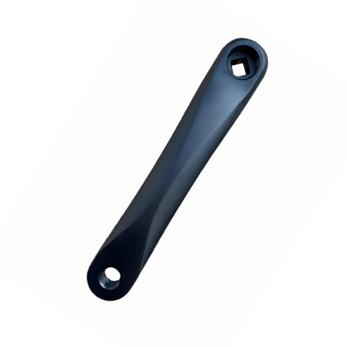 MTB Linker Fahrrad-Kurbelarm, Diamantloch, 170 mm, Fahrrad-Kurbelarm für Citybike, Rennrad, Faltrad, Mountainbike (B-Stil, Aluminiumlegierung)