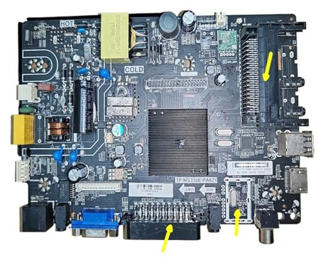 TP.MS338E.PA671 Motherboard Mainboard TV WiFi Netzwerk Dual Core 300ma 40w(NO T 1SD1CI)
