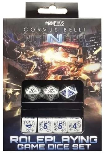 Infinity RPG Dice Set Alpeh Set of 7