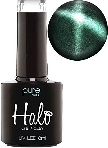 Halo Gel Polish 8ml - Peace. UV/LED Gel Nail Polish, Long Lasting & Easy To Apply. Nail Art Colours For Manicure & Pedicure. Gel Polish For Professional & Home Use.