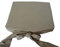 Schleife mit Kissen Hochwertiges Baumwolle Korbweide stuhlkissen/Gartenstuhl Kissen Sitzkissen 44 x 40 x 5 cm (Beige)