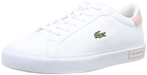 Lacoste Sport Mixte enfant baskets Powercourt, wht/lt pnk, 36