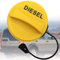 Diesel Tankdeckel Auto Tankdeckel Ersatz für Rover Discovery/Evoque/Sport, für Range Rover Sport MK1 TDV6, Tankdeckel Abdeckung LR053666