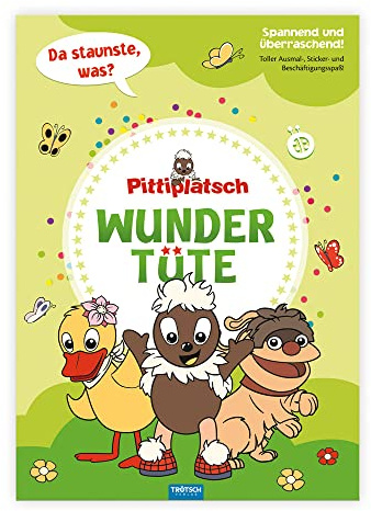 Trötsch Unser Sandmännchen Wundertüte Pittiplatsch: Überraschungsbox Surprise Bag Kinder Geschenk