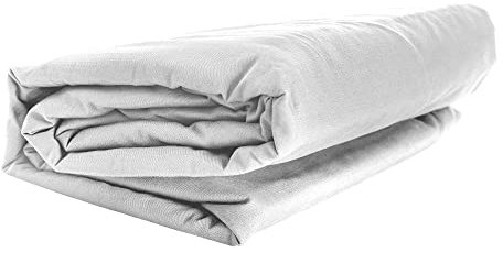 GMD Living Mr. Sandman Spannbettlaken ELASTAN Classic, Farbe:201-weiss, Größe:180-200 x 200-220 cm