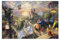 GUyfam Thomas Kinkade Die Schöne und das Biest, das sich verliebt, Poster, Wandkunst, Dekordruck, Bild, Gemälde für Wohnzimmer, Schlafzimmer, Dekoration, 30 x 45 cm