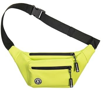 SCHIETWETTER Herren Bauchtasche Langeoog, Gürteltasche, chic, wasserabweisend & pflegeleicht lime OS