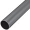 QUARKZMAN PVC Rohr, Durchmesser 43.8mm Länge 0.5m Rund Kunststoffrohr für Garten, Aquarium, Wasserleitung, Kabelkanal, lüftungsrohr (Hellgrau)