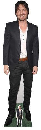 Ian Somerhalder Black Suit Pappaufsteller 52x178 cm