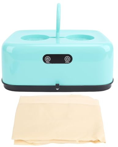 TOPINCN Secadora de Ropa Portátil, Tecnología de Secado por Aire Caliente, Mini Secadora de Ropa Eléctrica con Ventilador de Aire Caliente para el Hogar y el Dormitorio (Enchufe de la UE