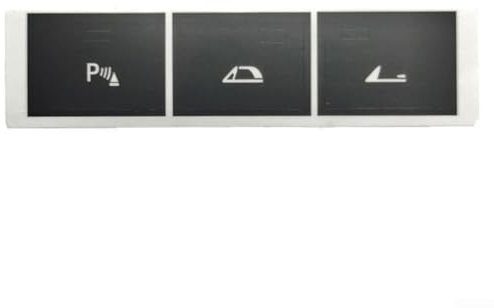 Button Repair Decal Stickers for BMW Z4 E89 2009 2016 Center Console Accessories