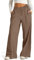 GRMLRPT Pantalon de Sport Femme Pantalon de Jogging Survêtement Droit Pants Décontracté à Couleur Unie avec Poches Pantalon de Loisirs pour Running Fitness Training Yoga(Marron,L)
