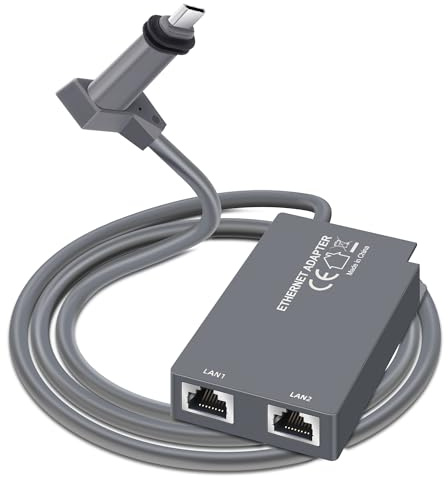 Ethernet-Adapter für Starlink Standard betätigte Gen 2, 2 Anschlüsse Starlink GEN 2/V2 Adapter