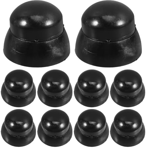 VICASKY 10Pcs Outdoor Play Cap Are 10pcs Playground Screw Bolt Caps Plastic Nut Protection Covers for Slides Areas Equipment Parts Easy Install Area For And Post Cover Screws Dome Slide Safety Kids