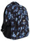 budmil Lynsey Schulrucksack für Jungen und Mädchen 45L - für Teenager Kinder ab Klasse 5 - wasserabweisend - Rucksack mit Laptopfach & 4 Fächer & belüftete Rückseite (Schwarz & Blau)