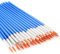 UPINS 30 Pcs Paint Brushes, Round Flat Small Brush Bulk Paint Brushes Set for Detail Painting Classroom Watercolor Canvas Face Painting
