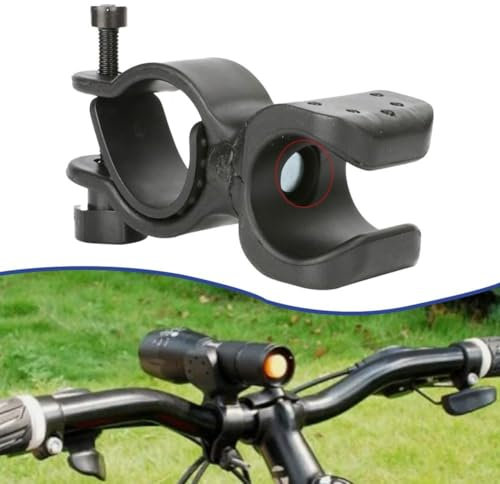 Soporte material resistente de la linterna de la bici de los PP con para capacidad giratoria 360