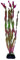 DOSERTY Pianta acquatica artificiale Erba d'acqua artificiale per acquario decorazioni pianta acquatica decorazione acquario pianta acquatica decorazione acquario pianta artificiale pianta acquatica