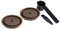 Lot de 2 capsules de café réutilisables en silicone pour machines à café, accessoires réutilisables