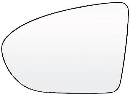Cristal Espejo Retrovisor Para Nissan Para Qashqai +2 Para Dualis J10 Dci 2007-2014 Reemplazo Exterior La Base Calefactada Vidrio Espejo Retrovisor(Izquierda)