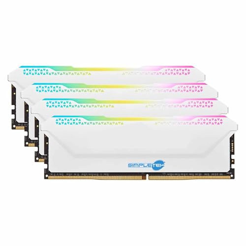 SIMPLETEK - Modulo Banco Memoria RAM 4x16GB (64GB) UDIMM DDR4 3200MHz 288 Pin 1.35V | Non-ECC per PC Desktop (Ricondizionato)