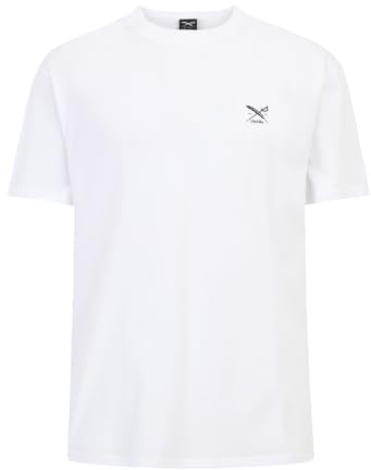 IRIEDAILY Herren Baumwoll Sommer T-Shirt - Chestflag Tee
