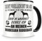 Samunshi® Ich denke an meinen Rhodesian Ridgeback Hunde Tasse Kaffeetasse Teetasse Kaffeepott Kaffeebecher Becher