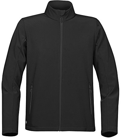 Stormtech Men Orbiter Softshell Jacket - Black/Carbon, X-Large