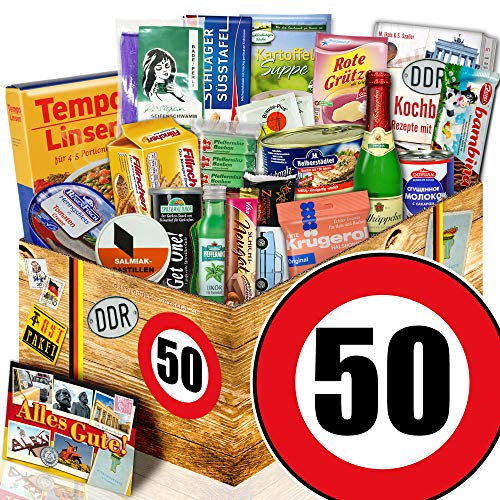 Ostpaket/Spezialitäten Korb / 50 Geburtstag/Geschenk Box Vater