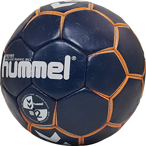 hummel 203602 HMLPREMIER-Handball Sport, Blau/orange/türkis, 3