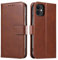 LOLFZ Wallet Case for iPhone 11, Vintage Leather Book Case with Card Holder Kickstand Magnetic Closure Flip Case Cover for iPhone 11 - Coffee Brown