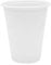 VIRSUS 50 Classic Biodegradable Glasses 200 ml White 1 cf x 50 pieces compostable BIO-Compost Organic Glass Cup for Water Drinks respects Nature