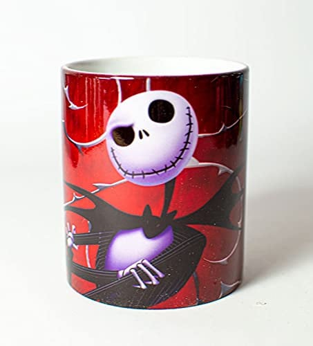 Tasse - Cauchemar avant Noël (Tasse - Cauchemar avant Noël - Jack Skellington - rouge...)