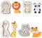 SUNSK Tier Silikonformen 3D Tierformen Silikon Schokoladenformen DIY Fondant Kuchen Süßigkeiten Gelee Backformen Tortedeko für Ostern, Babydusche, Geburtstag Party (4