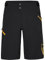 Ziener Herren NONUS Fahrrad-Shorts mit Innenhose - Mountainbike/Outdoor/Freizeit - atmungsaktiv,schnelltrocknend,gepolstert, Black.Dark Mustard, 60