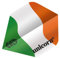 Unicorn UltraFly Dart Flights | Ireland Tricolour Flag Design | Standard Plus Shape | Ultra Durable 100 Micron Polyester PET