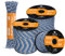 Abma Cord Paracord 550 4mm 100M 100% Nylon Seil Typ III Schnur mit 7 Kern für Basteln, Camping, Survival, Outdoor - Max. 250kg (550lbs) - Blau Tarnung