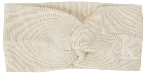 Calvin Klein Jeans Damen MONOGRAM EMBRO HEADBAND K60K612658, Grey (Birch), OS