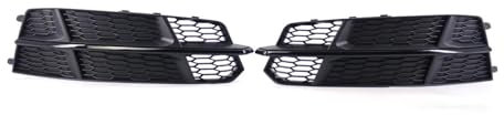 Nebelscheinwerfergitter Auto-Nebelscheinwerfer-Gitter Für A-udi A6 C7 S-line 2016 2017 2018 Auto-Frontgrill,Bright Black