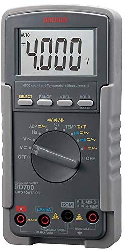 GuliTech Japan Sanwa RD700 RD701 Hochpräziser Digital Multimeter Hochohmiger Multifunktions-Wartungs-Test-Tisch (RD700)