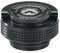 Campingmoon Bouchon de bouteille de gaz butane EN417 en alliage d'aluminium avec aimant et anneau de suspension