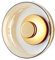 XGBAODAN LED Wall Lamp Creative Glass Bowl Lighting Fixture Nordic Livingroom Bedroom Bedside Wall Lights Indoor Home Decor Lamps Sconce (Color : Warm White, Size : Cognac) Safehappy