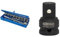 Silverline - Coffret clés et douilles métriques 3/4, 21 pcs (633663), Argent & KS Tools 515.1144 Augmentateur À Chocs, Adaptateur De Douille 1/2'' - 3/4'' - Pour Tournevis Manuel
