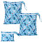 OTraki 3Pcs Wetbag Kindergarten, Windeltasche Nassbeutel Nasstaschen wasserdichte Wiederverwendbare Waschbare Organizer Beutel mit Griff für Fitnessstudio Schwimmen Camping