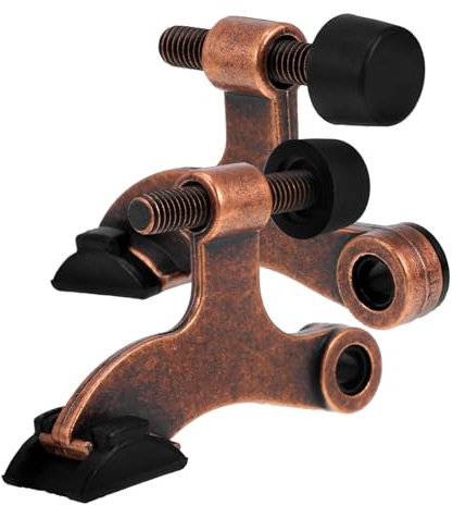 GETAJGHSD 2pcs Adjustable Door Hinge Stoppers Heavy Duty Door Stops for Home Office and Kitchen Easy Installation Prevents Wall Damage