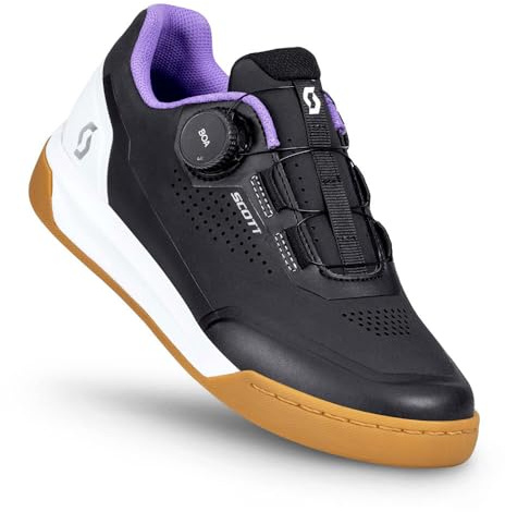 Scotte MTB Volt Evo Flat Boa Damen Dirt Fahrrad Schuhe schwarz/weiß 2027: Größe: 37