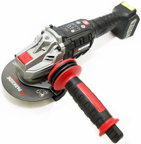 Parkside Performance - Smerigliatrice angolare a batteria da 20 V in bundle con metro pieghevole (senza batteria e caricatore)