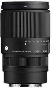SIGMA Objectif 16-300mm f/3.5-6.7 DC OS Contemporary Compatible avec Sony E