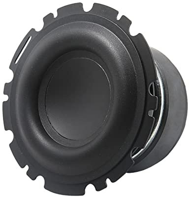 HVLVTAKANF 1PC 4 Pulgadas Subwoofer Subwoofer 4 Ohm 50W Bookshelf Altavoz Largo Trazo Caucho Multimedia Audio Altavoz Altavoz de estantería