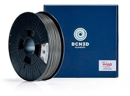 Filament für 3D-Drucker, PLA, 2,85 mm, Grau, 750 g BCN3D